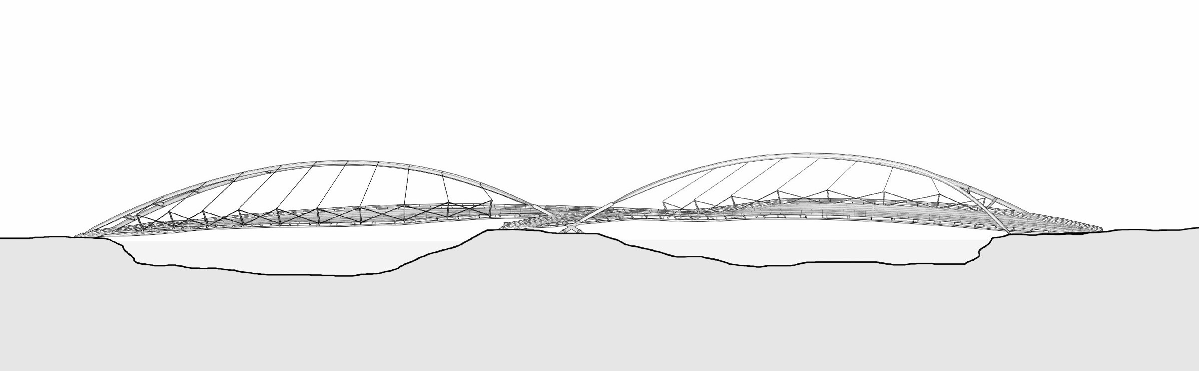BRIDGE ELEVATION BRIDGE ELEVATION